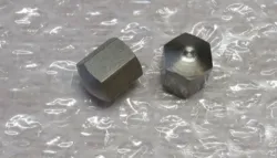 KALOT MØTRIK, RUSTFRI M8 X  1 MM.