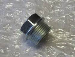 CENTRERSKRUE ALUMINIUM M22 X 1,5 CNC FRÆST