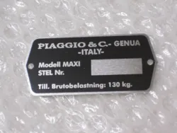 TYPESKILT, MAXI MODEL 4