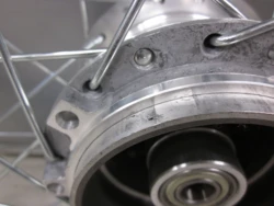 HJULSÆT, EGER,17" LYSEBLÅ ELOXERET 17 x 1,20 MAXI