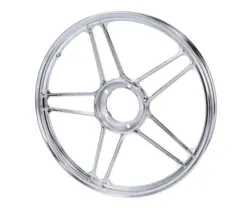 Stjernefælg 17 X 1,35, ALU - Krom Krom - Puch Maxi