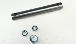 Afgangsrør sæt, med skive & møtrik, 102 mm lang, som originalt!