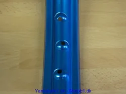 ALUMIUMSFÆLG LYSEBLÅ ELOXERET 17 x 1,20