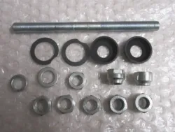 FORHJULS AKSEL Ø 11 MM., EGERHJUL, 155 MM