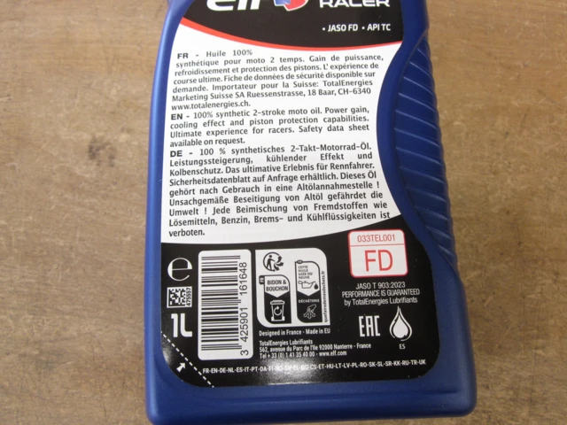 ELF 2T OLIE, 1 LITER