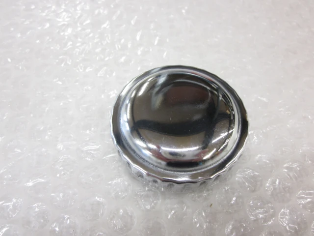 Benzindæksel, krom, bajonet 30 mm