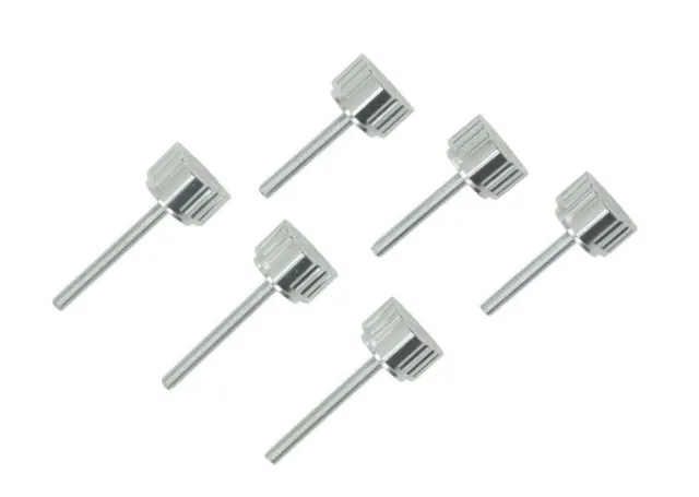Fingerskrue sæt Maxi, CNC aluminium m/logo