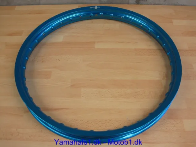 ALUMIUMSFÆLG LYSEBLÅ ELOXERET 17 x 1,20