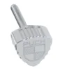 Fingerskrue sæt Maxi, CNC aluminium m/logo