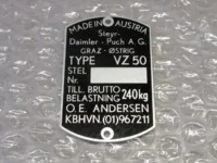 TYPESKILT, VZ