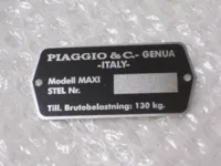 TYPESKILT, MAXI MODEL 4