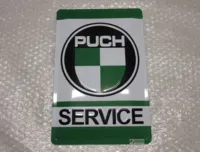 PUCH SERVICE, 3D SKILT, 20 X 30 CM.