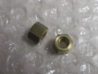 CYLINDER MØTRIK M6 X 8 MM. MESSING