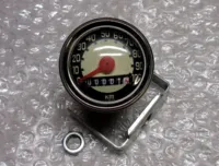 Speedometer 0-100 km/t, original look, ø48 mm, MS/Maxi