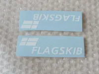 "FLAGSKIB" SIDEDÆKSEL TRANSFERS SÆT H/V.