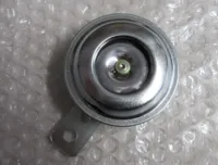 HORN 6 VOLT DC, (JÆVNSTRØM), MAT KROM