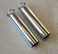 Dækrør forgaffel 185 mm lang, VZ , Krom