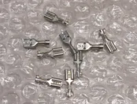SPADESTIK 4,8 MM., FORTINNET MESSING, 10 stk
