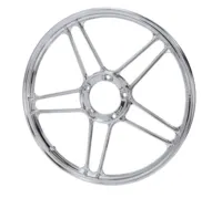 Stjernefælg 17 X 1,35, ALU - Krom Krom - Puch Maxi