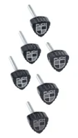 Fingerskrue sæt Maxi, CNC sort m/logo