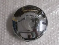 Magnetdæksel, krom med præget Puch logo