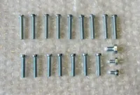 MOTOR-SKRUESÆT 2 GEAR, ELGALVANISERET