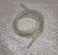 BENZINSLANGE, 1 METER KLAR,  5 X 8 MM.