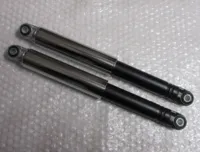 STØDDÆMPER SÆT KROM / SORT 310 MM.
