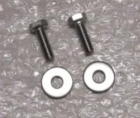 FORGAFFEL BOLTS ÆT, RUSTFRI M8 X 25 MM.