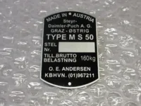 TYPESKILT, MS, MODEL 1